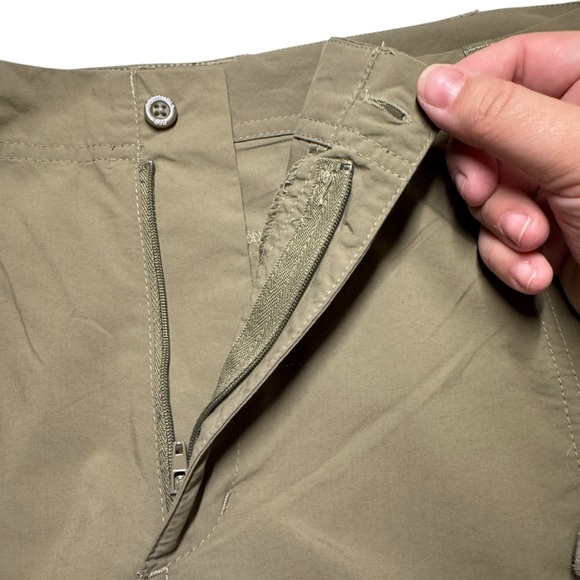 Columbia PFG Omni Shade Convertible length Hiking/fishing Pants Olive Womens 20 - Picture 8 of 13